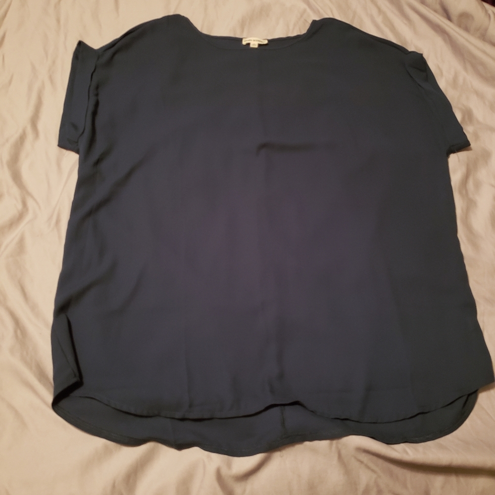 Green blouse